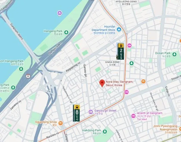 Nora Stay, #gangnam Luxury Home, #sinsa Station #apgujeong Station